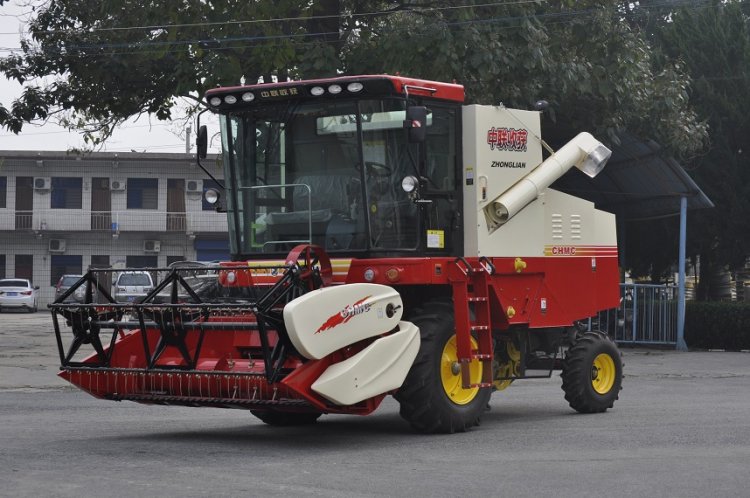 中聯收獲 新疆4LZ-8A 全喂入谷物聯合收割機