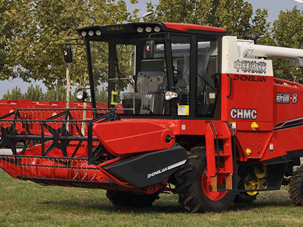 中聯收獲2020款新疆4LZ-8B1 全喂入谷物聯合收割機